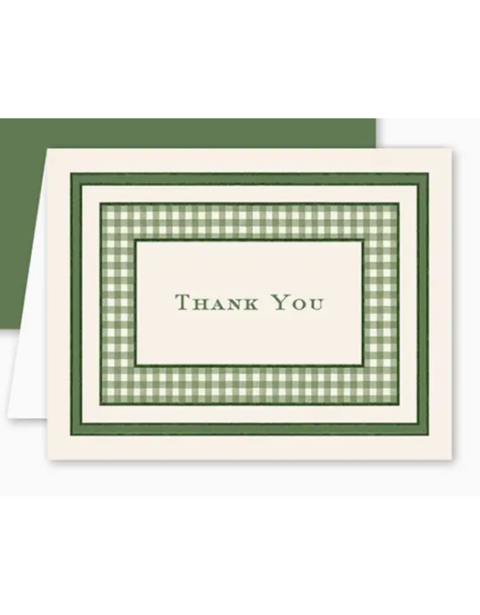 Dogwood Hill Maison de FreDeRic Green Thank You Card