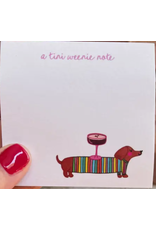 The Shelley Society Tini Weenie Post It Notes