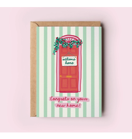 The Shelley Society New Home Red Door Card