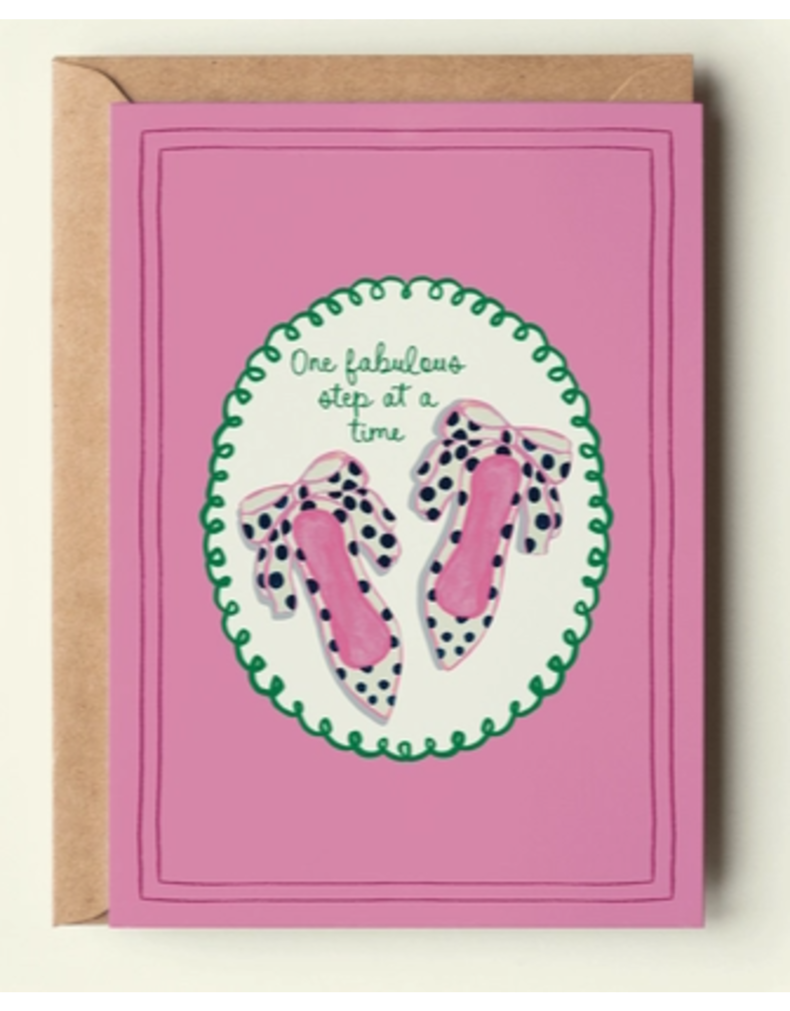 The Shelley Society One Fabulous Step Card