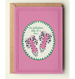 The Shelley Society One Fabulous Step Card