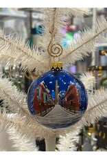 Decor Shop at Junebug Hand Painted Monument Globe Ornament