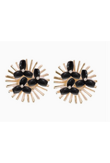 Accessories Shop at Junebug Pearl Cluster Studs in Black