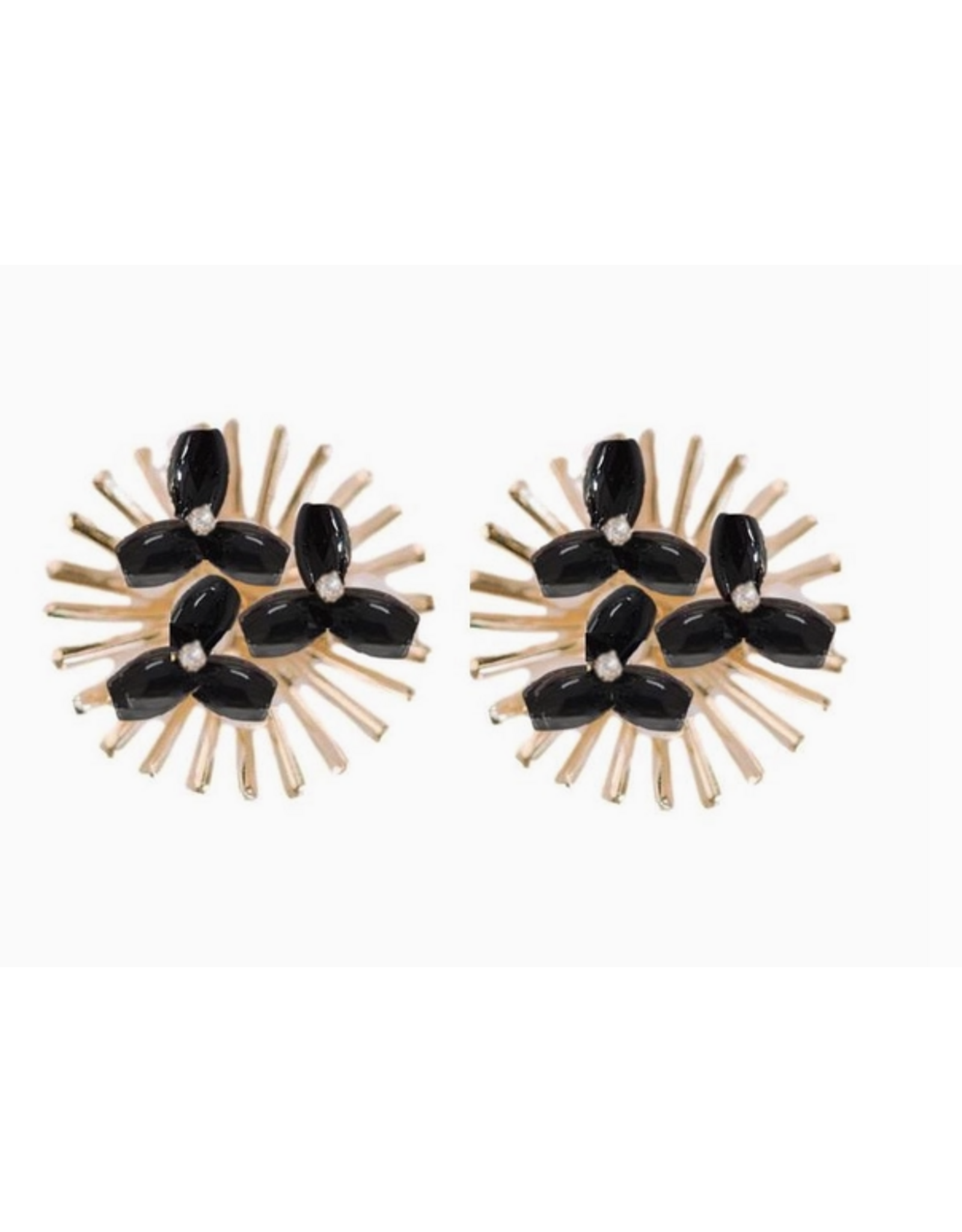 Accessories Shop at Junebug Pearl Cluster Studs in Black