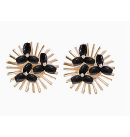 Accessories Shop at Junebug Pearl Cluster Studs in Black