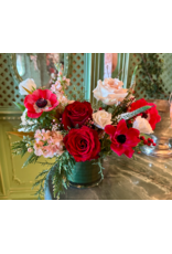 Junebug December 18th Holiday Centerpiece Flower Arranging Class