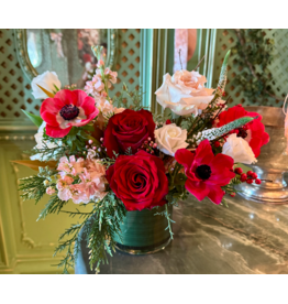 Junebug December 18th Holiday Centerpiece Flower Arranging Class