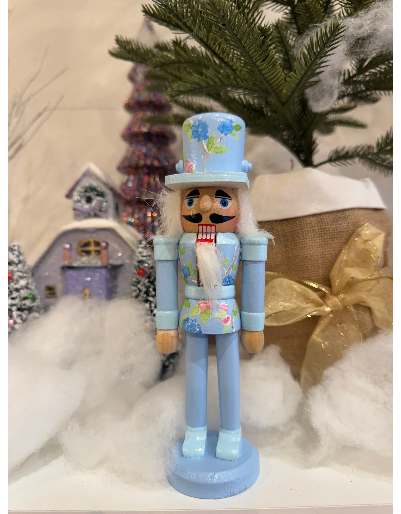 Clara Clough Art Delphinium The Nutcracker by Clara Clough Art