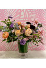 Junebug Full Bloom Colorful Vase Arrangement