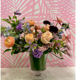 Junebug Full Bloom Colorful Vase Arrangement