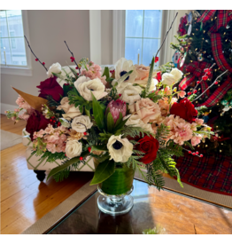 Junebug Full Bloom Holiday Arrangement