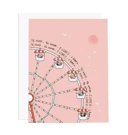 Ramus & Co Ferris Wheel Te Amo Card
