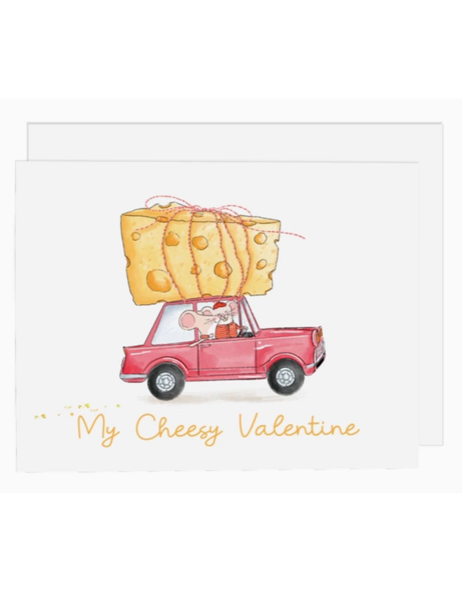 Ramus & Co My Cheesy Valentine Mice Card