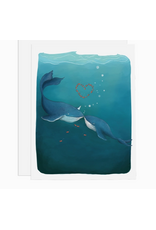 Ramus & Co Whales in Love Card
