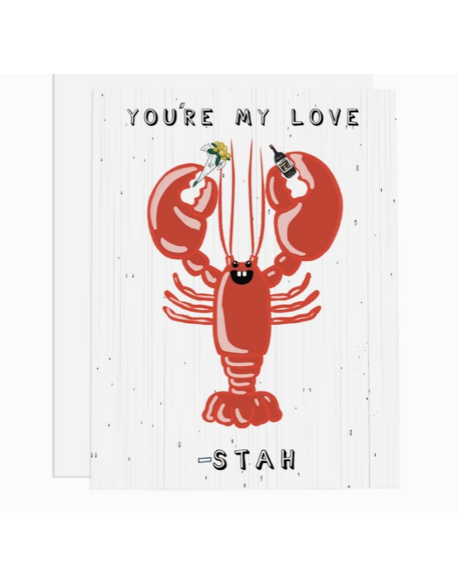 Ramus & Co Love Stah Lobster Card