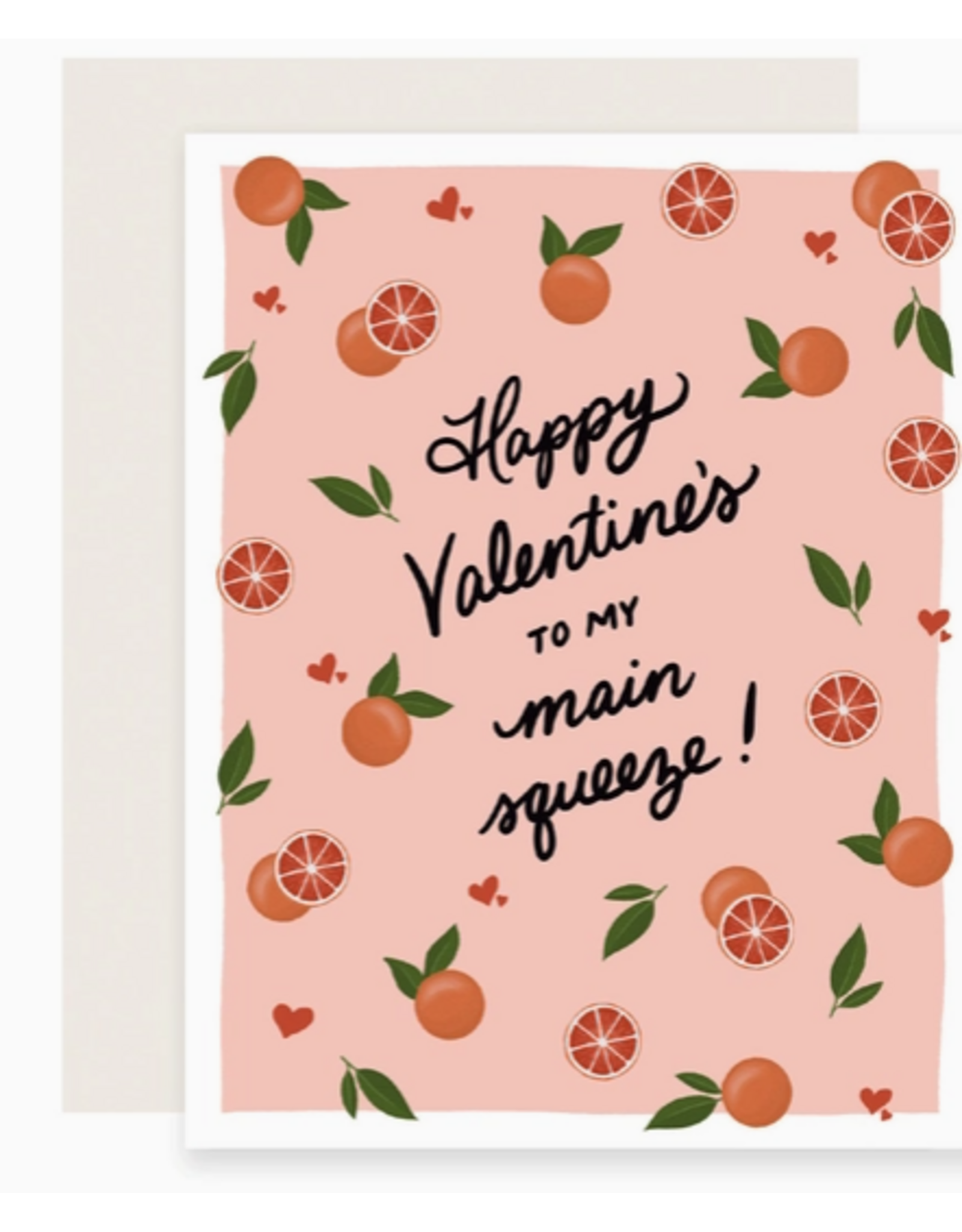 Slightly Stationery Main Squeeze Valentine Card