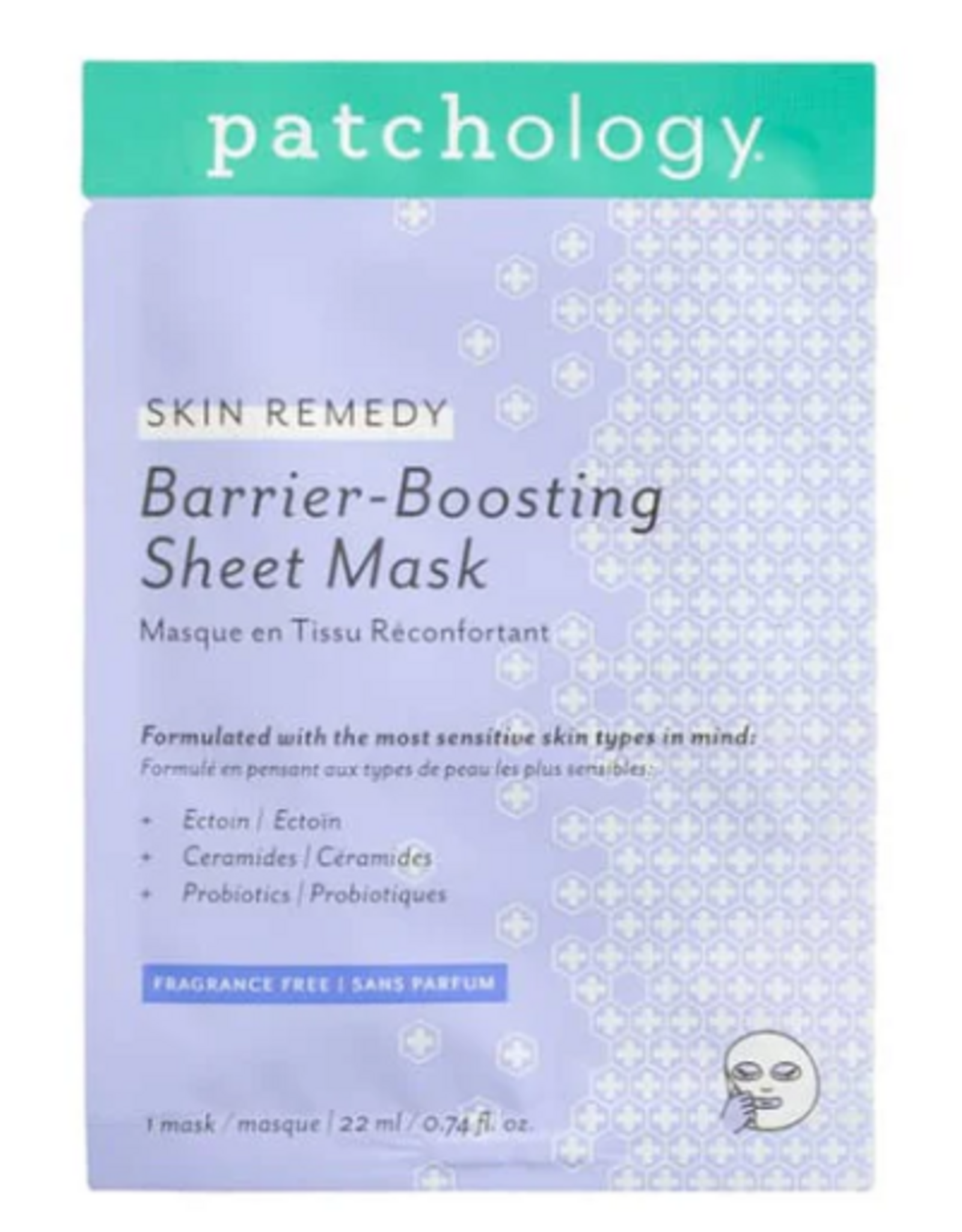 Patchology Skin Remedy Barrier Boosting Face Mask