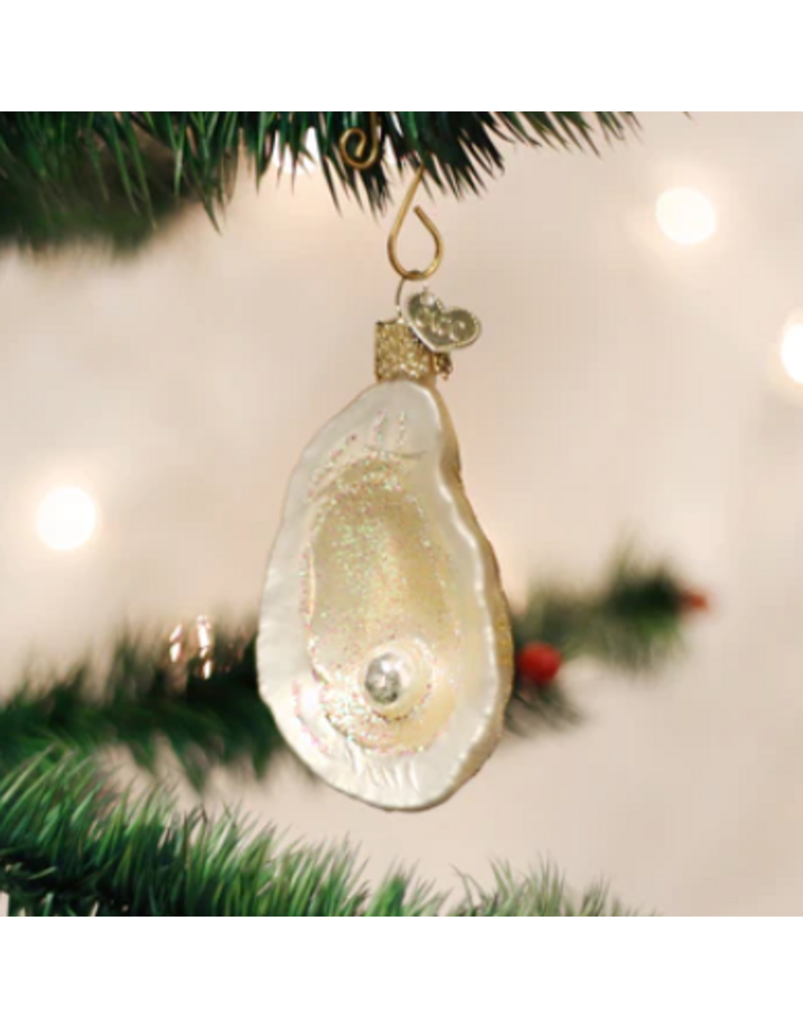 Oyster with Pearl Ornament