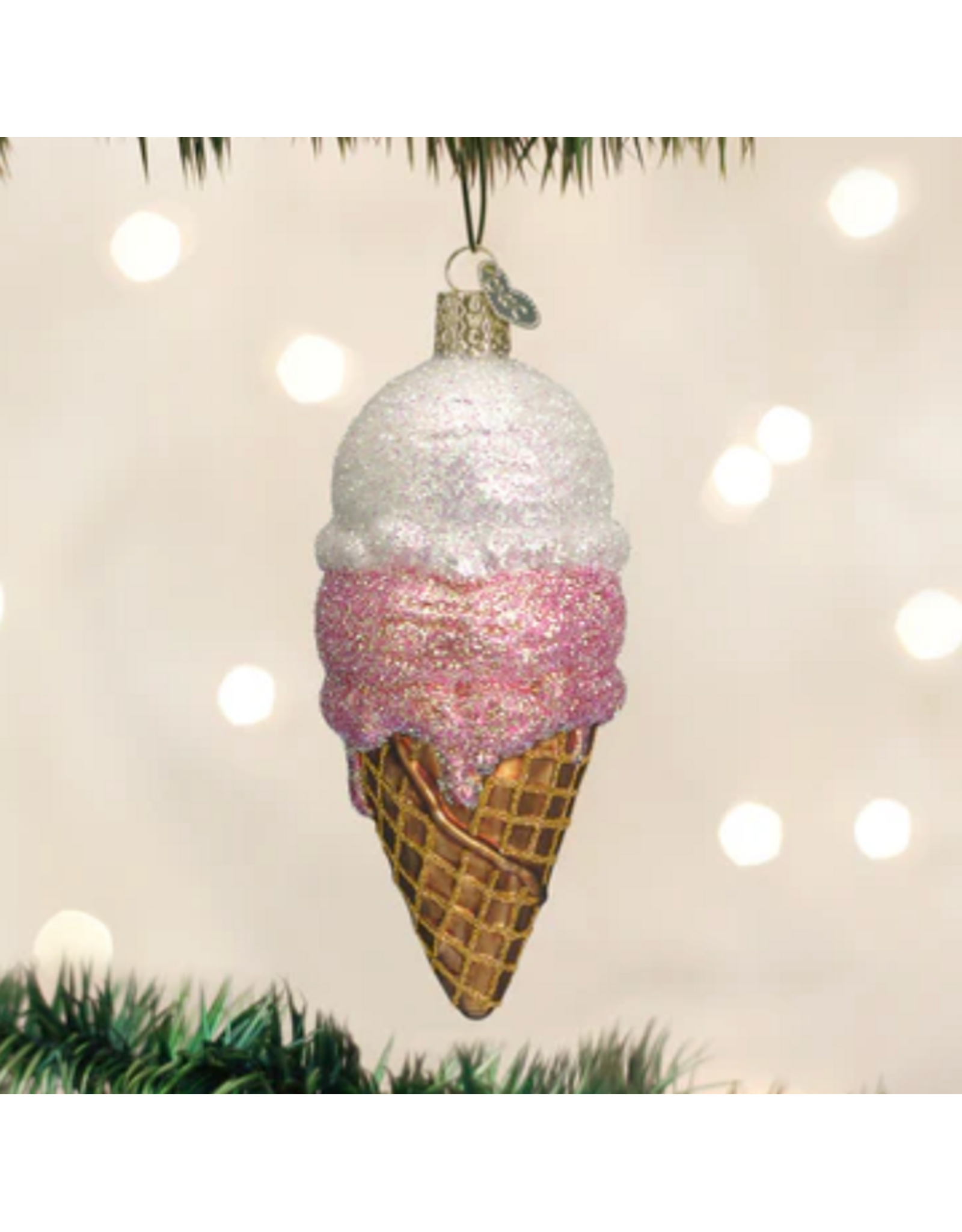 Ice Cream Cone Ornament