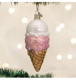 Ice Cream Cone Ornament