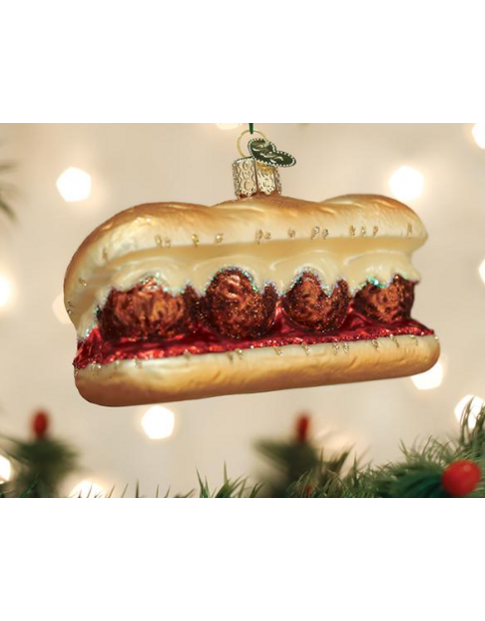 Meatball Sub Ornament