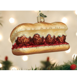 Meatball Sub Ornament