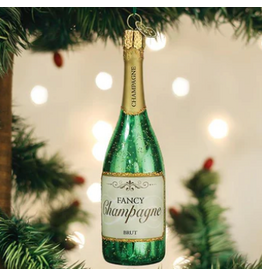 Champagne Bottle Ornament