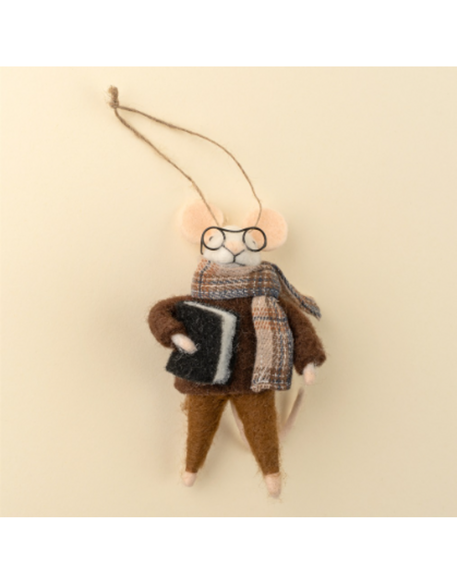 Decor Shop at Junebug Study Time Spencer Wool Felt Mouse