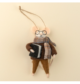 Decor Shop at Junebug Study Time Spencer Wool Felt Mouse