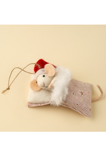 Decor Shop at Junebug Sleepy Time Sally Wool Felt Holiday Mouse