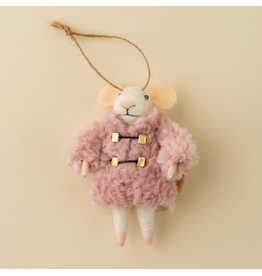 Decor Shop at Junebug Cozy Clementine Wool Felt Mouse