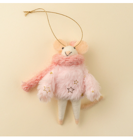 Decor Shop at Junebug Blizzard Bella Wool Felt Mouse