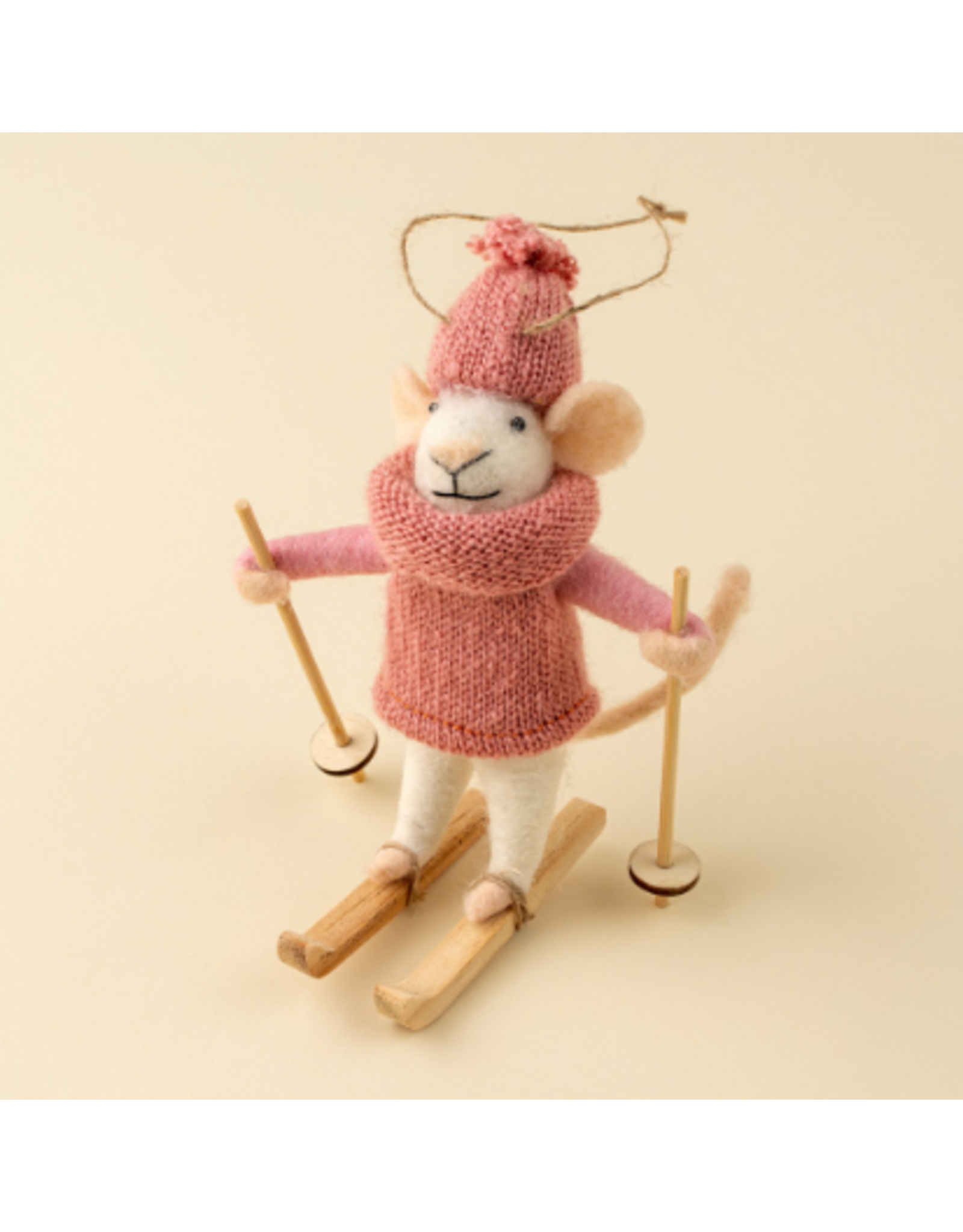 Decor Shop at Junebug Powder Penny Wool Felt Mouse