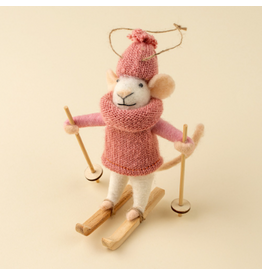 Decor Shop at Junebug Powder Penny Wool Felt Mouse