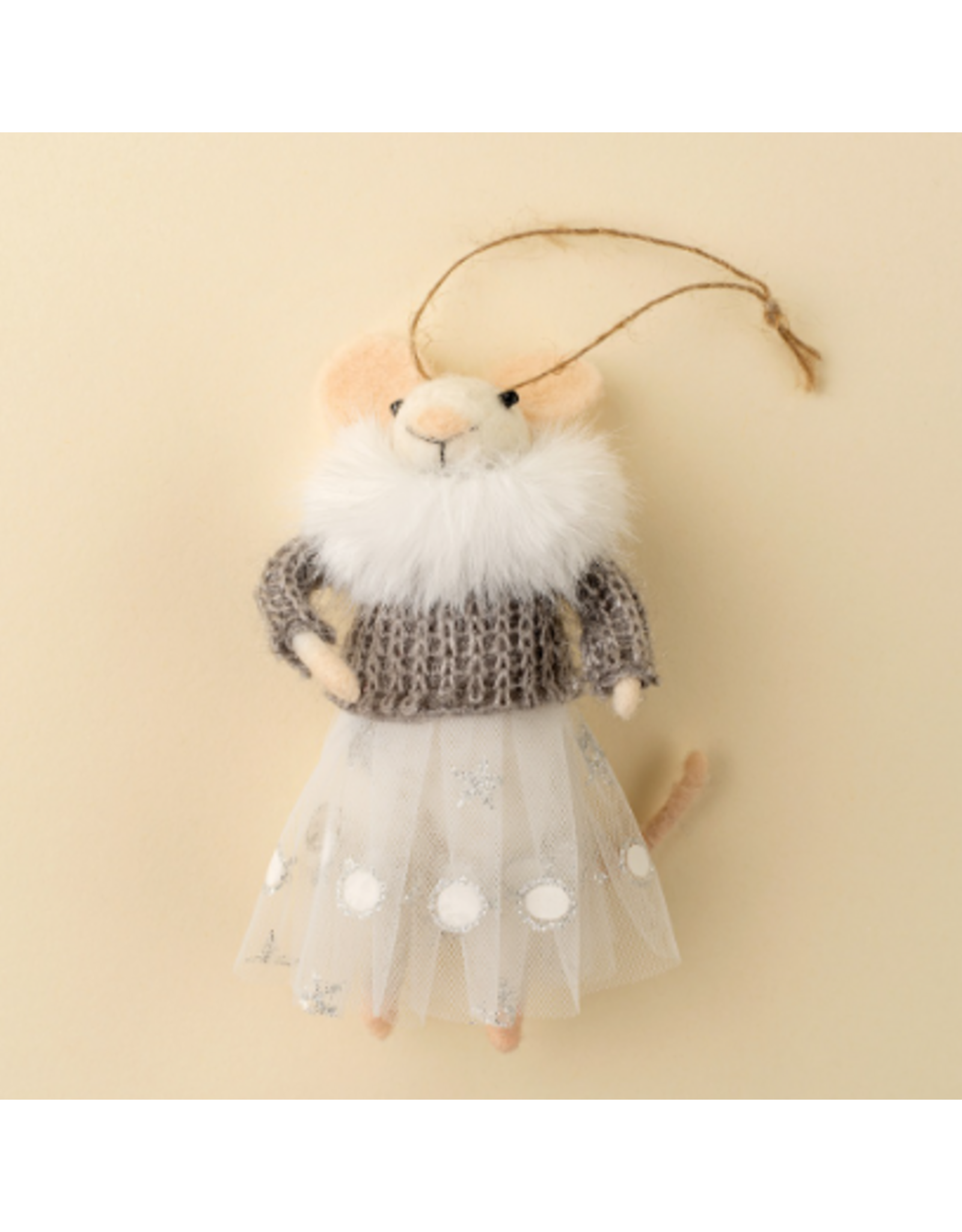 Decor Shop at Junebug Party Dress Penelope Wool Felt Mouse