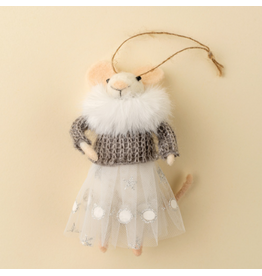 Decor Shop at Junebug Party Dress Penelope Wool Felt Mouse