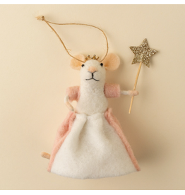 Decor Shop at Junebug Glinda the Good Witch Wool Felt Mouse