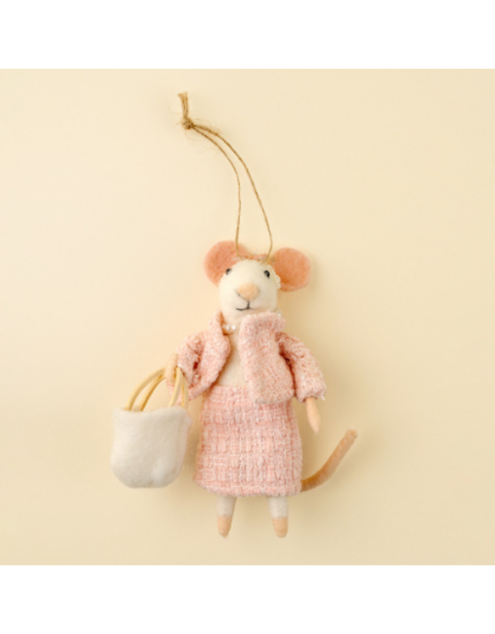 Decor Shop at Junebug Chanel Wool Felt Mouse