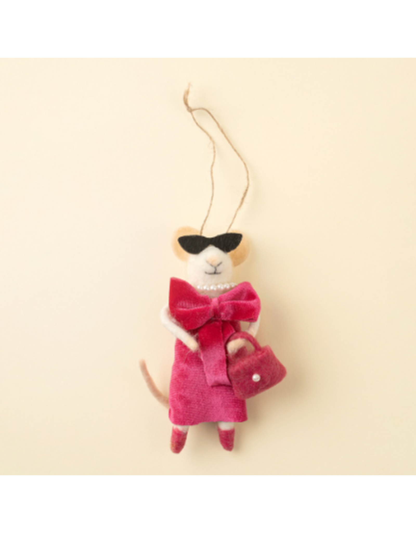 Decor Shop at Junebug Elegant Ellie Wool Felt Mouse