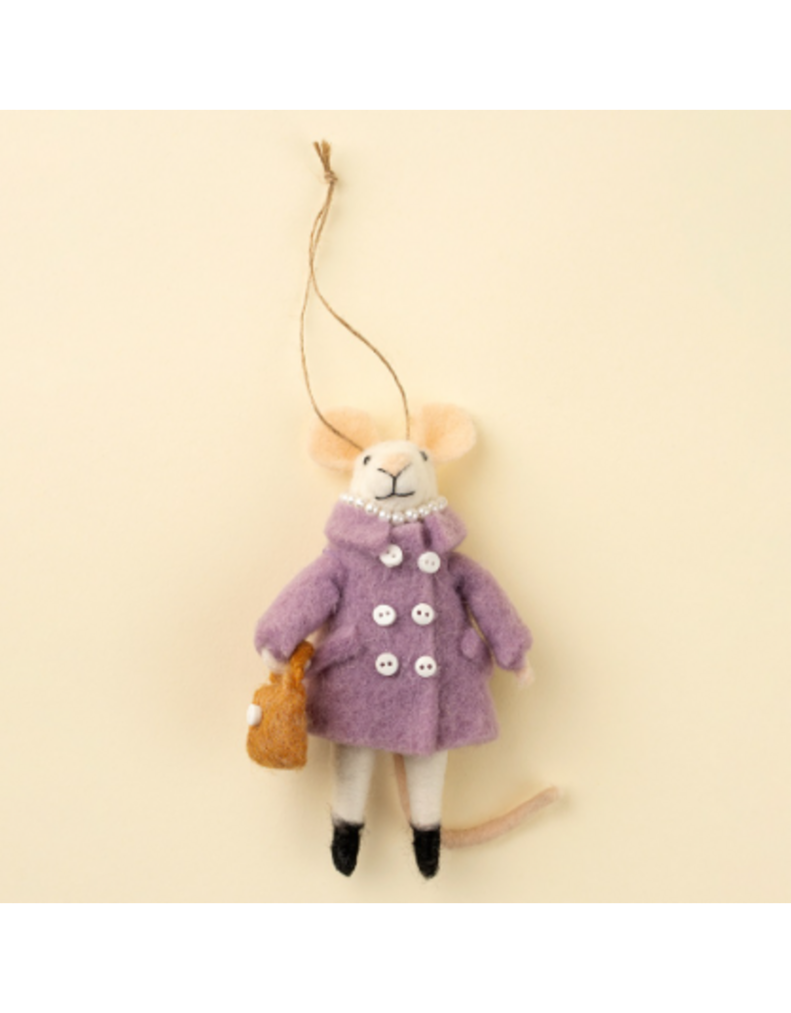 Decor Shop at Junebug Glamorous Gloria Wool Felt Mouse