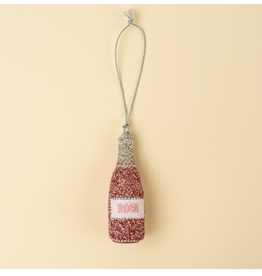 Decor Shop at Junebug Beaded Rose Bottle Ornament