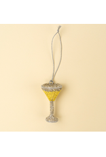 Decor Shop at Junebug Beaded Champagne Glass Ornament