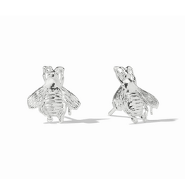 Julie Vos Bee Stud in Silver by Julie Vos