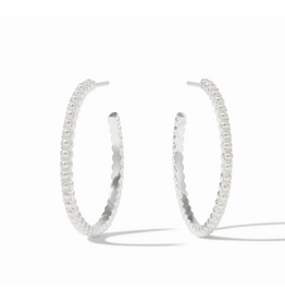 Julie Vos Juliet Hoop Earring in Silver by Julie Vos