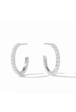 Julie Vos Juliet Hoop Earring in Silver by Julie Vos