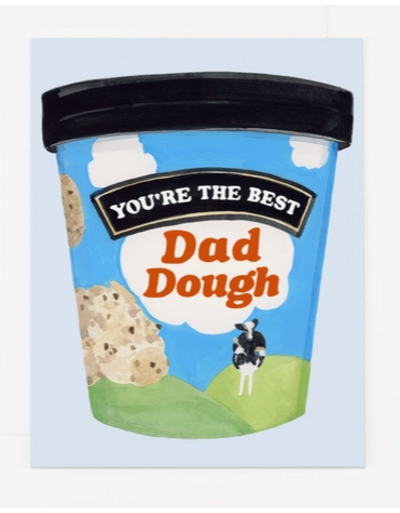 Dear Hancock Best Dad Dough Ice Cream Card