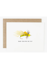 Dear Hancock Dad Fly Fishing Card
