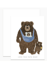 Dear Hancock Papa Bear Card