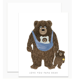 Dear Hancock Papa Bear Card