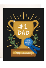 Bloomwolf Studio Dad Trophy Card